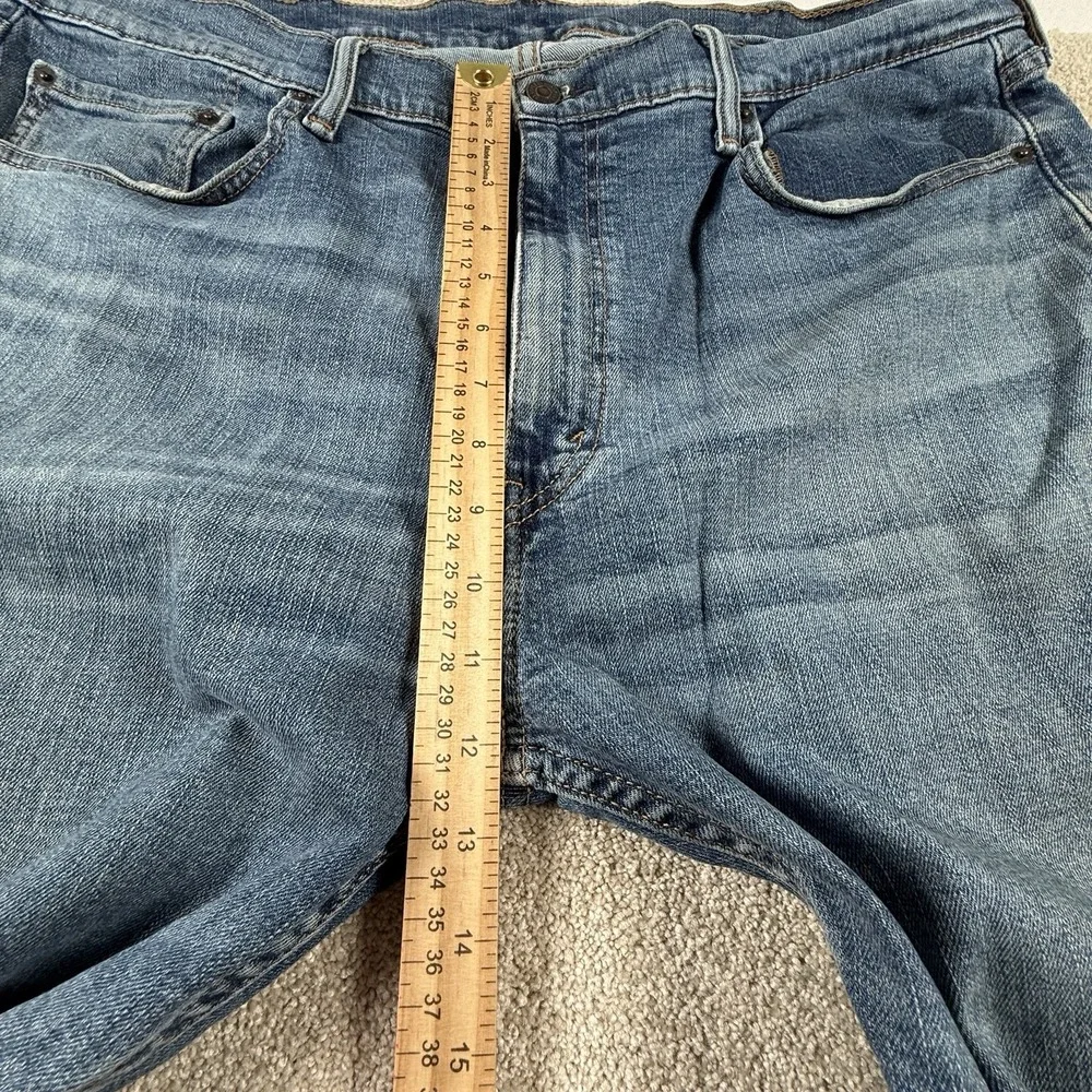 Levi's 505 Regular Fit Jeans Mens 40X32 Blue Denim Dark Wash Straight‎